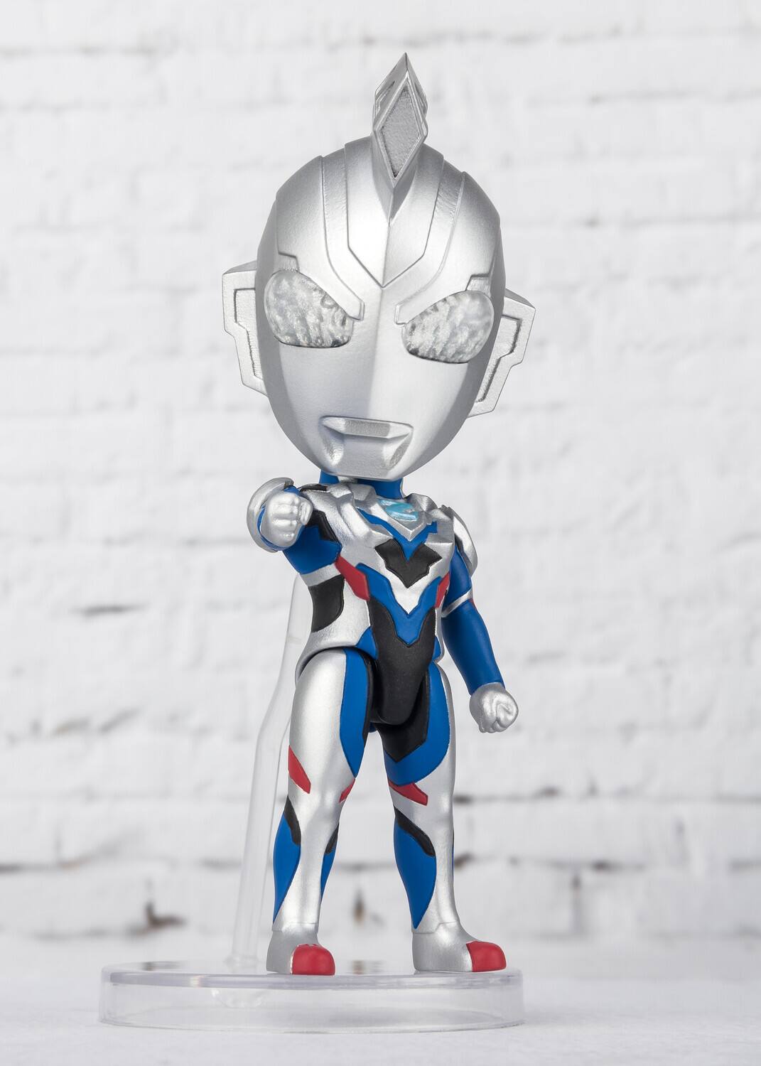 Alt View 3. Bandai - Tamashii Nations - Ultraman Z - Figuarts Mini - Ultraman Z Original   - COLLECTIBLES - Multicolor.
