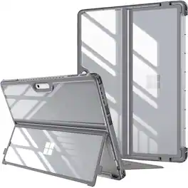 Kitcheniva - Durable Rugged Cover For Microsoft Surface Pro 11 2024 Pro 10 Pro 9 13'' - Gray