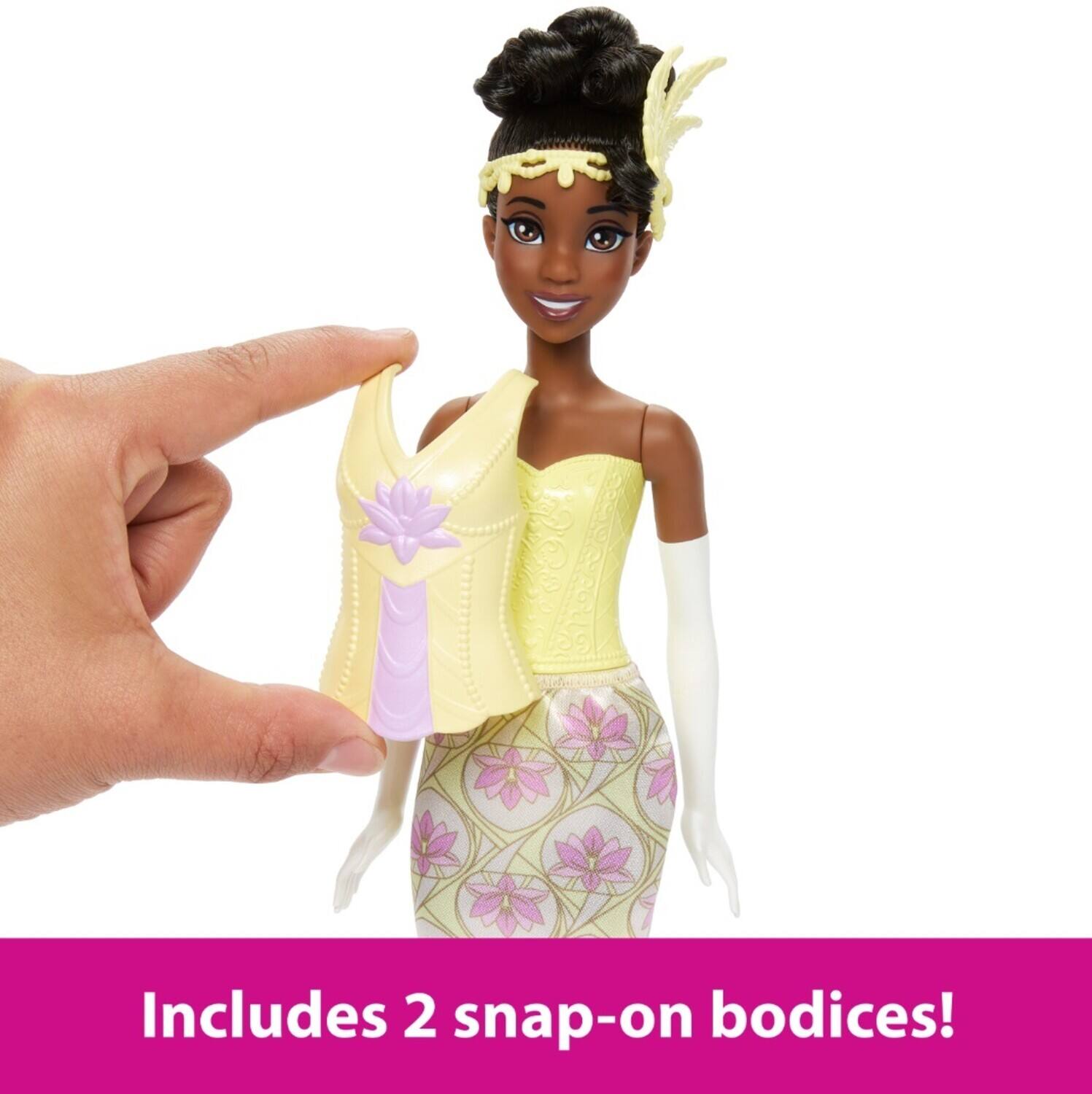 tiana商品 Disney Princess Tiana 2 in 1 Stories Fashion Doll