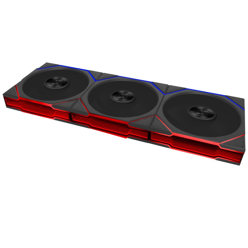 Lian Li UNI FAN TL Flex 120mm Reverse Blade ARGB Fan, 3 Pack