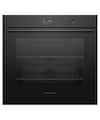 Fisher & Paykel - 30" 4.9 Cu. Ft. Single Oven, 5" Touchscreen w/Dial, Self-Cleaning - Contemporary (Soft - Black