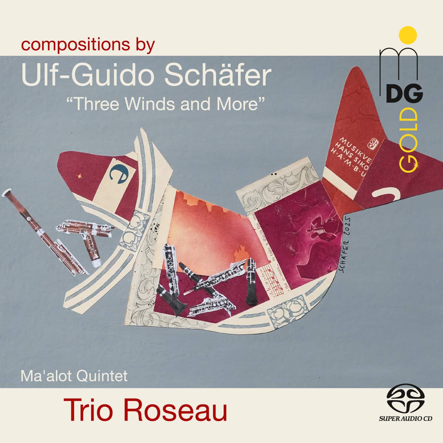 Trio Roseau - Schaefer: Three Winds & More   - SUPER-AUDIO CD [Super Audio CD (SACD)] price history on PriceWatchPro