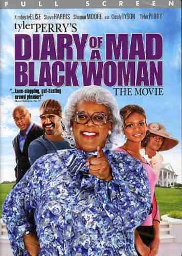 Front. Diary of a Mad Black Woman   - DVD.
