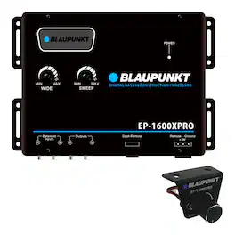 Blaupunkt - EP-1600XPRO Car Audio Booster Digital Bass Enhancer Processor - Black