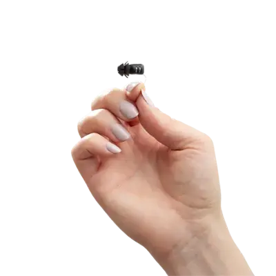 Eargo 8 Self Fitting OTC CIC Hearing Aid Black 99-0179-001