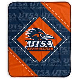 Pegasus - UTSA Roadrunners 50" x 60" Diamond Logo Fleece Blanket - Multicolor