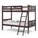 Left. Storkcraft - Caribou Solid Hardwood Twin Bunk Bed - Espresso.