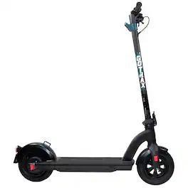 GoTrax - GMax Commuting Electric Scooter w/42mi Max Operating Range & 20 Max Speed - Black