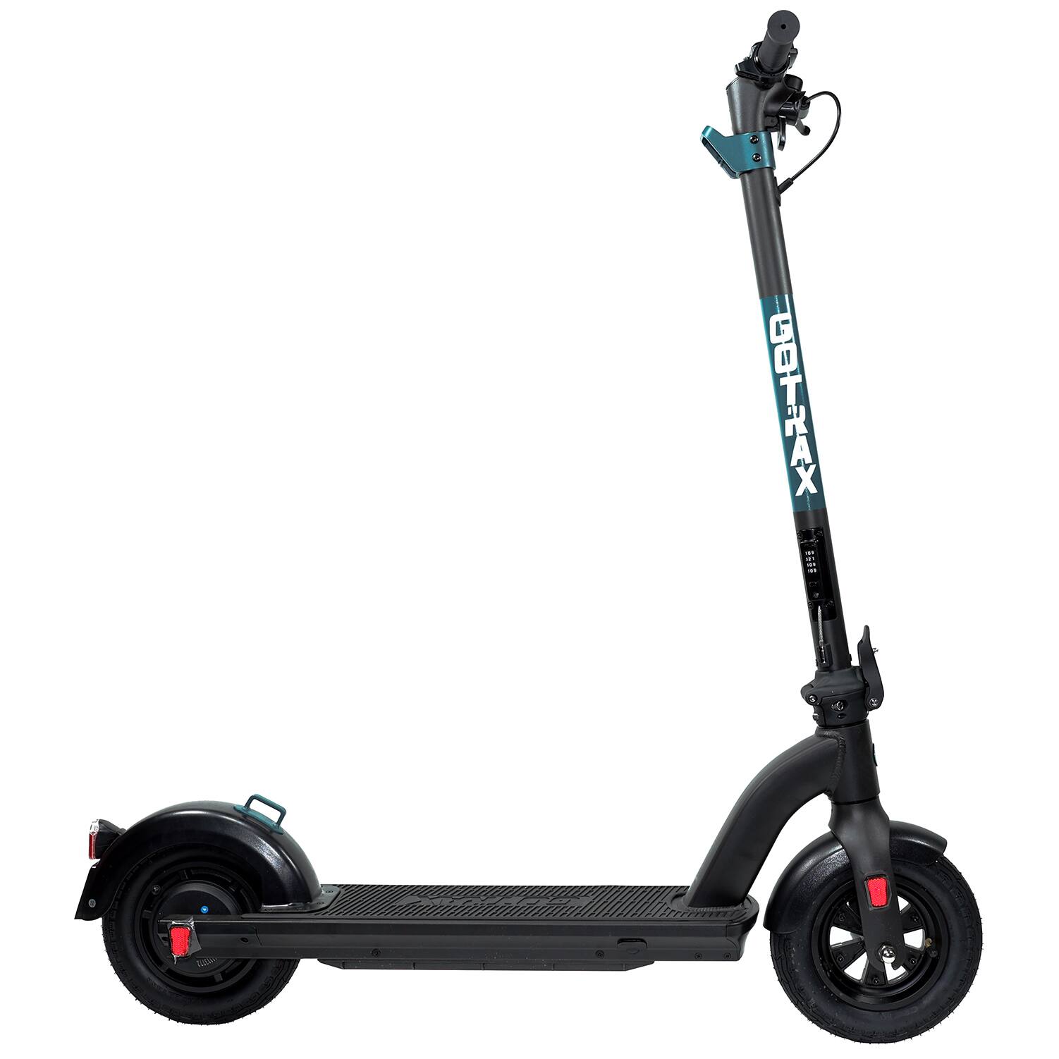 Front. GoTrax - GMax Commuting Electric Scooter w/42mi Max Operating Range & 20 Max Speed - Black.