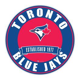 Fan Creations - Toronto Blue Jays 24" Circle with Banner - Multicolor