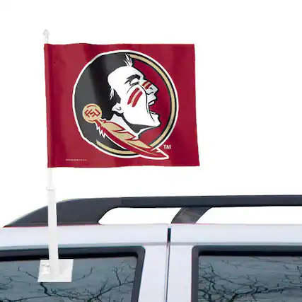 Front. WinCraft - Florida State Seminoles Car Flag - Multicolor.