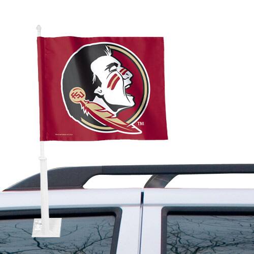 Front. WinCraft - Florida State Seminoles Car Flag - Multicolor.