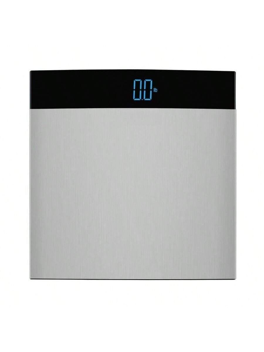 Pacoar Cade - Bathroom scale surface, 400 lbs Capacity, Easy to Clean, Modern Design, Durable Construction - Stainless Steel