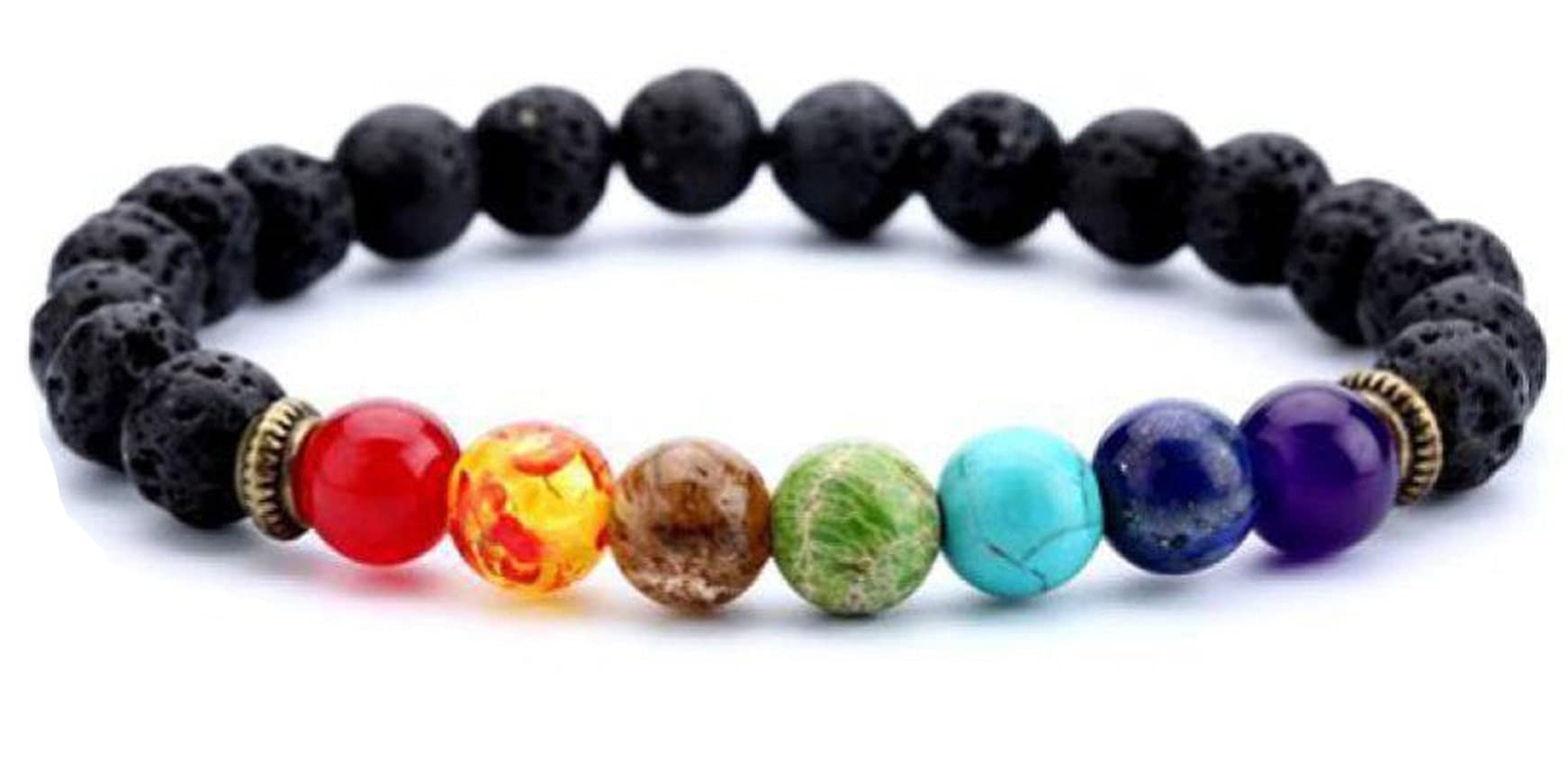 Alt View 7. Alchemy Casas - Chakra Tree Of Life - Crystal For Positive Energy Birthday Gifts Women Mom Sister Feng Shui Decor Stones - Seven Chakra Golden Wire.