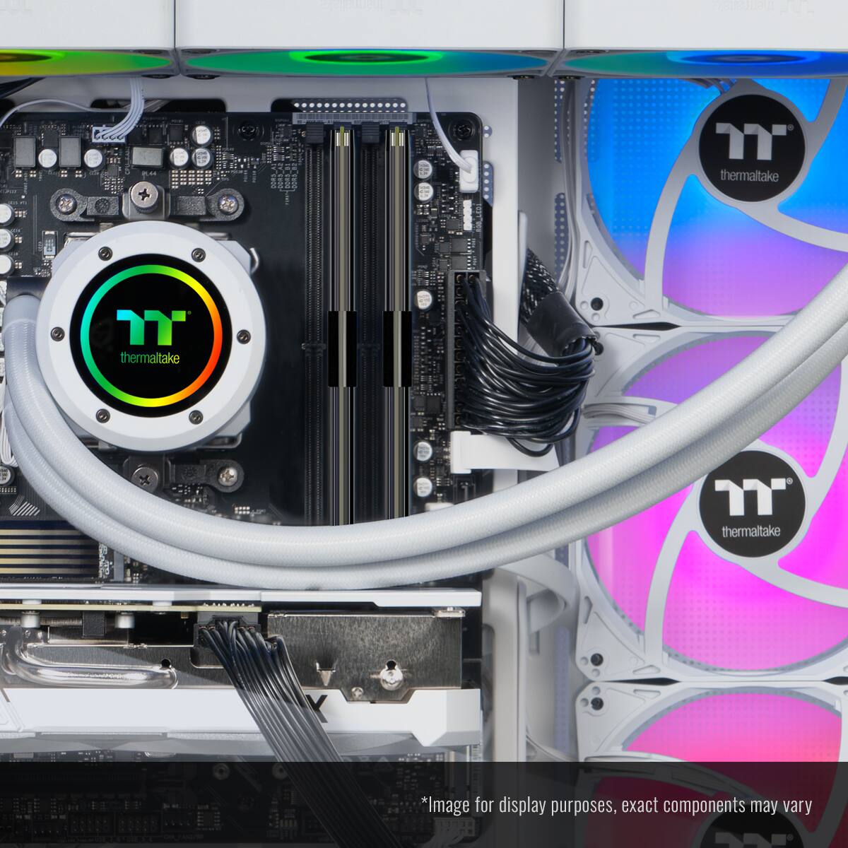 U e tece thermaltake thermaltake thermaltake *Image for display purposes, exact components may vary