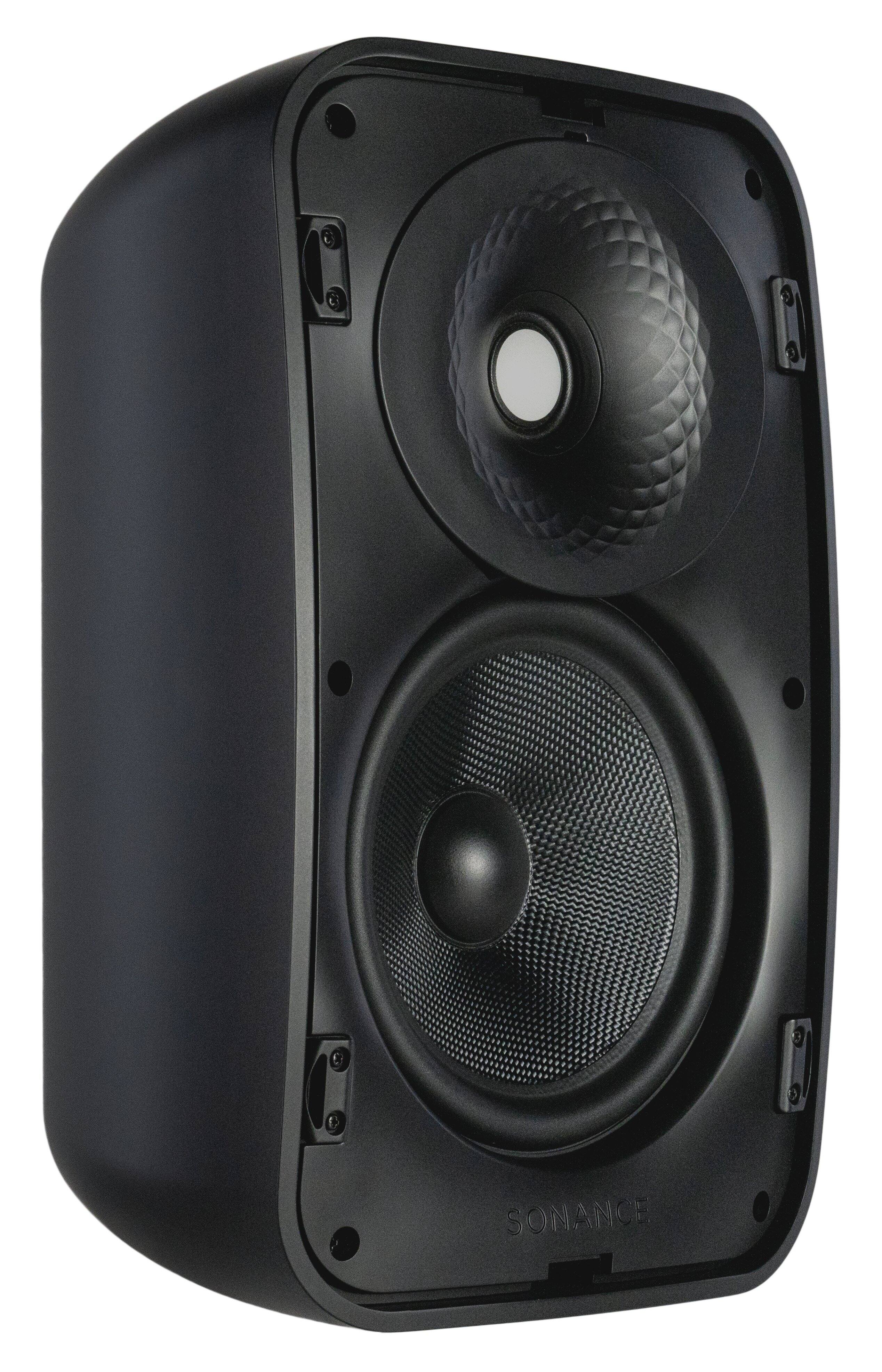 Alt View 16. Sonance - MX66 - Mariner MX Series 6-1/2" 2-Way Outdoor Surface Mount Speakers (Pair) - Black.