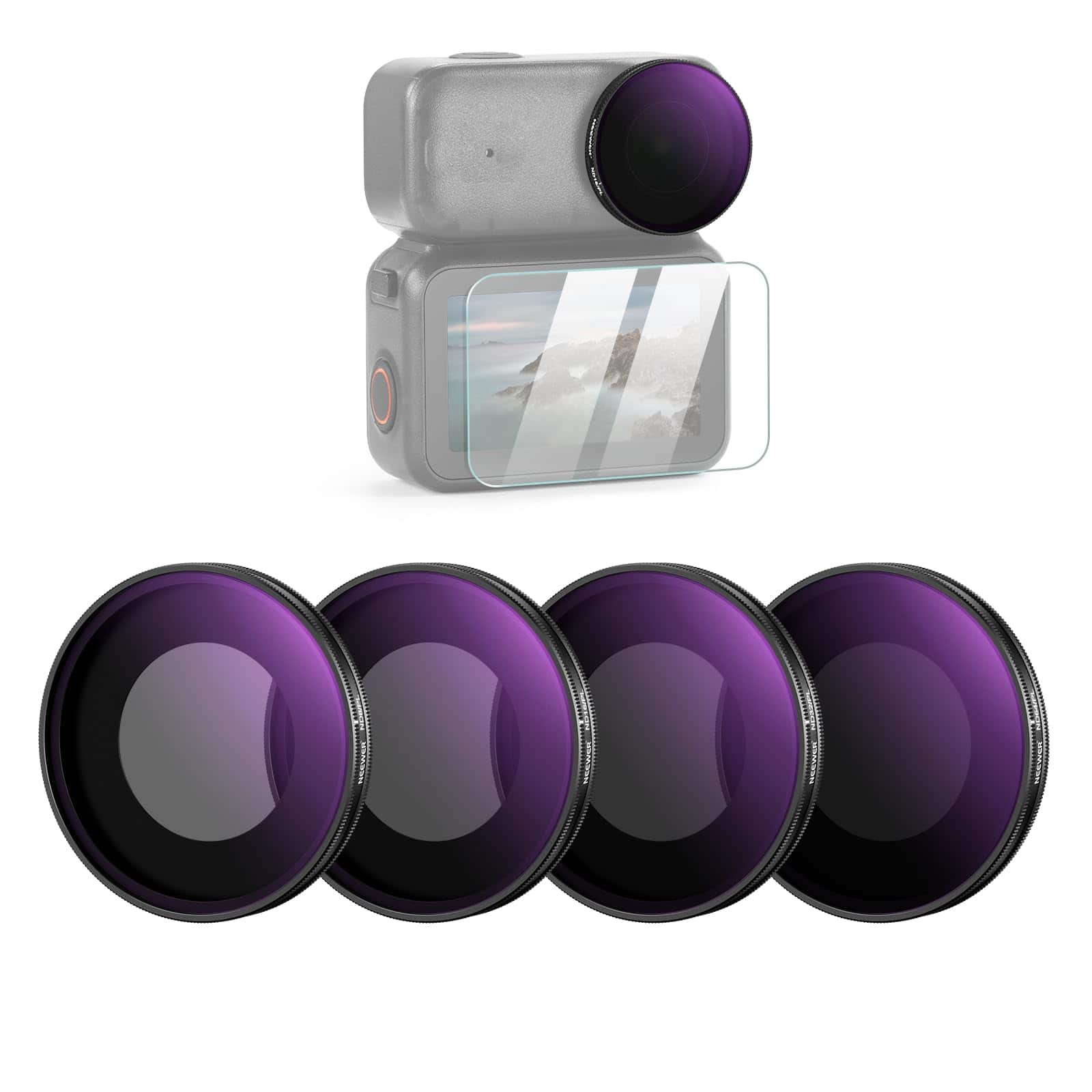 Neewer - 4PACK（ND8/PL+ ND16/PL+ ND32PL+ ND64/PL） FILTER price history on PriceWatchPro