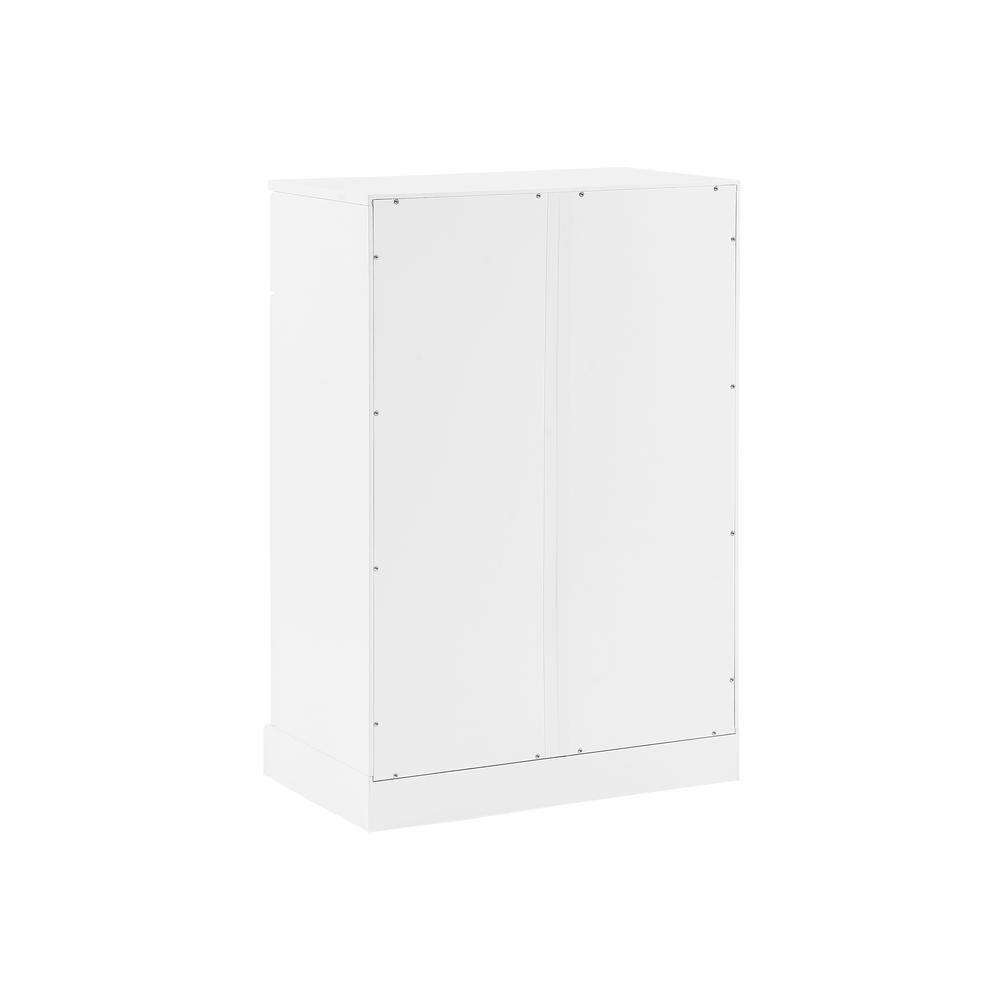 Alt View 7. Crosley Furniture - Stanton Kitchen Storage Cabinet - White.