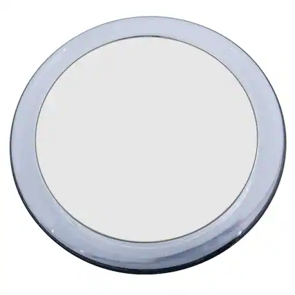 Front. Zadro - Compact Mirror with 5X/1X Magnifications - Clear.
