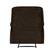 Alt View 12. ProLounger - Sherwin Chenille Wall Hugger Recliner - Chocolate Brown.