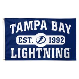 WinCraft - Tampa Bay Lightning 3' x 5' Single-Sided Franchise Establishment Deluxe Flag - Multicolor