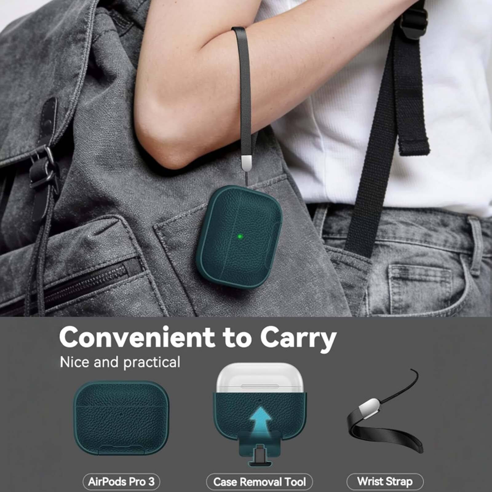 Convenient to Carry  
Nice and practical  

AirPods Pro 3  
Case Removal Tool  
Wrist Strap