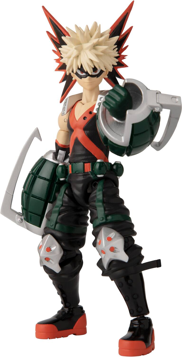 Alt View 2. Bandai - ANIME HEROES - My Hero Academia - Bakugo Katsuki Action Figure - Multicolor.