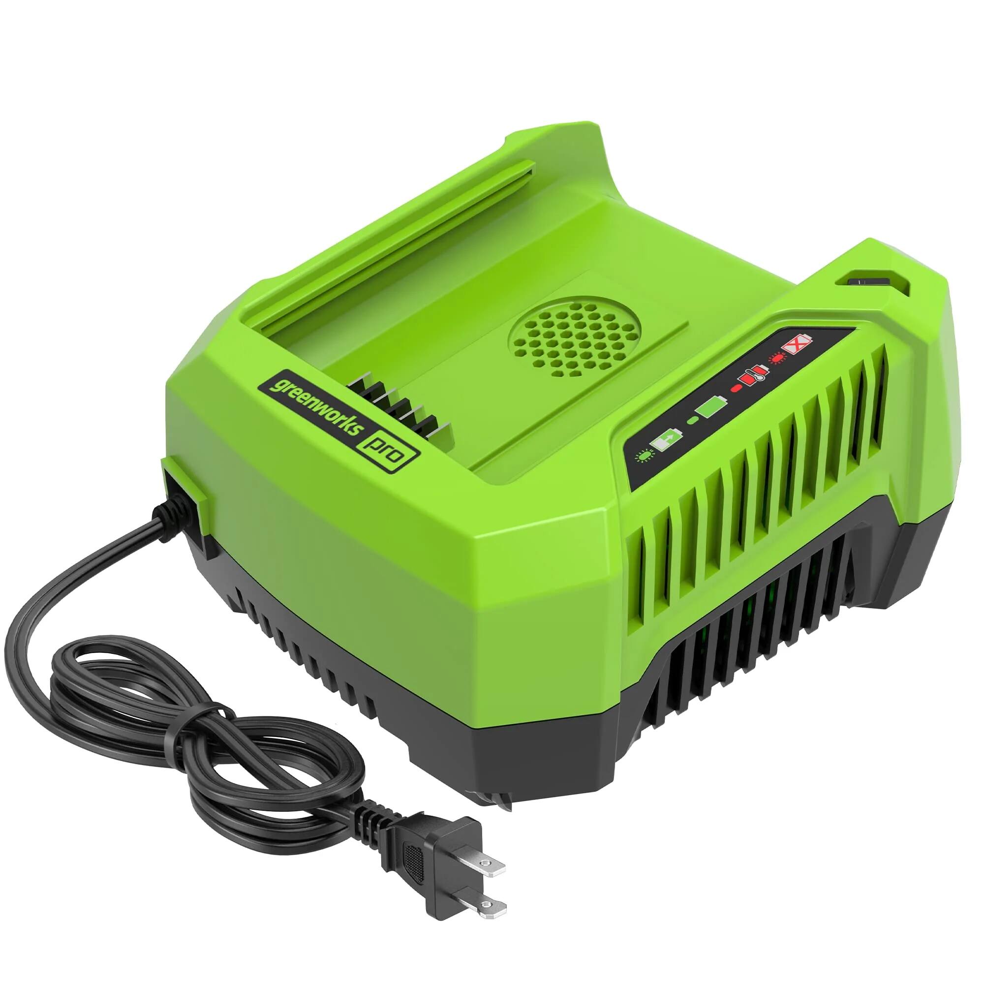 Alt View 12. Greenworks - 80-Volt 170 MPH 730 CFM Cordless Handheld Blower (1 x 2.5Ah Battery and 1 x Charger) - Green.