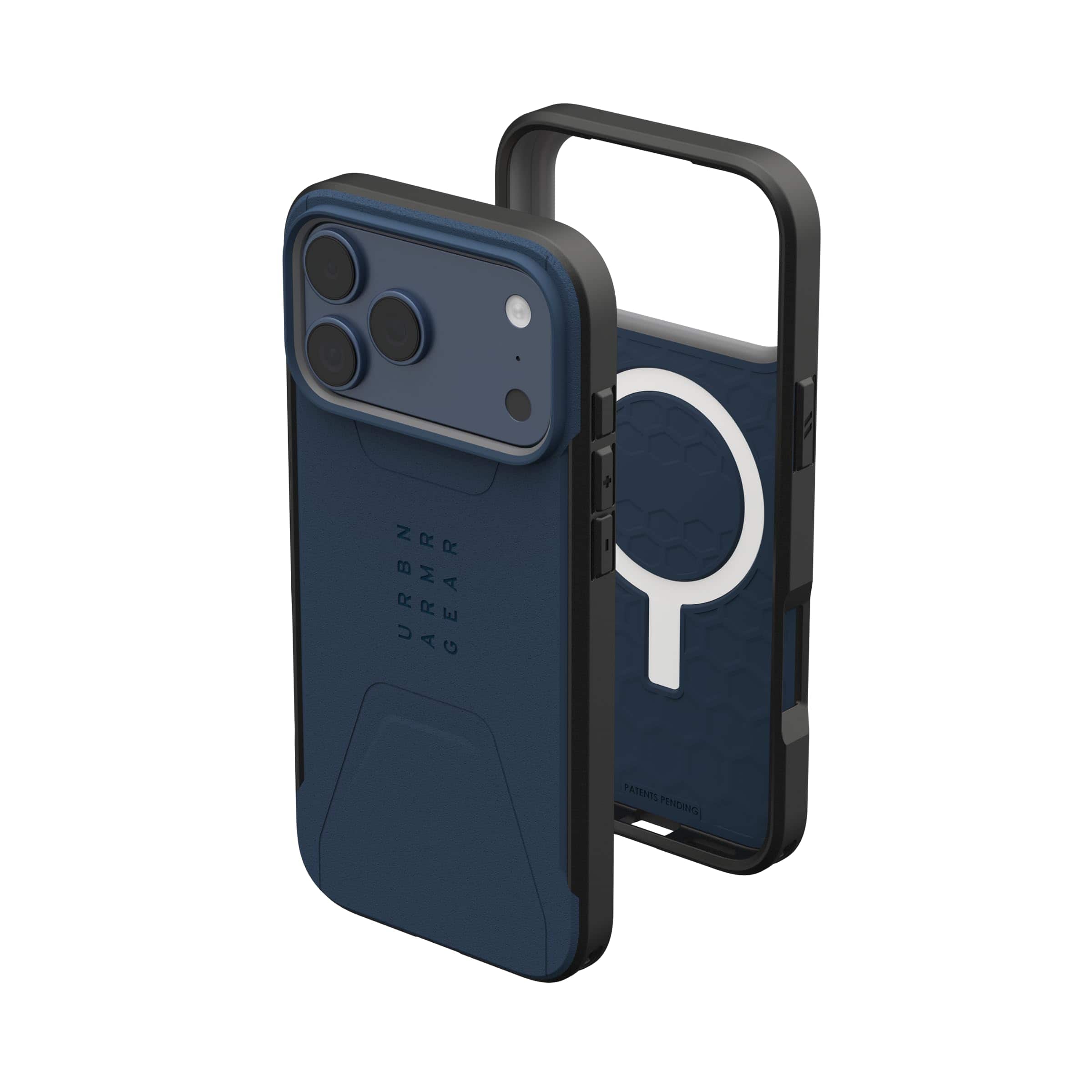 UAG - iPhone 17 Pro Max Case with MagSafe, Hypercush Impact Protection, Triple-Shot Overmold Construction, Civilian - Mallard