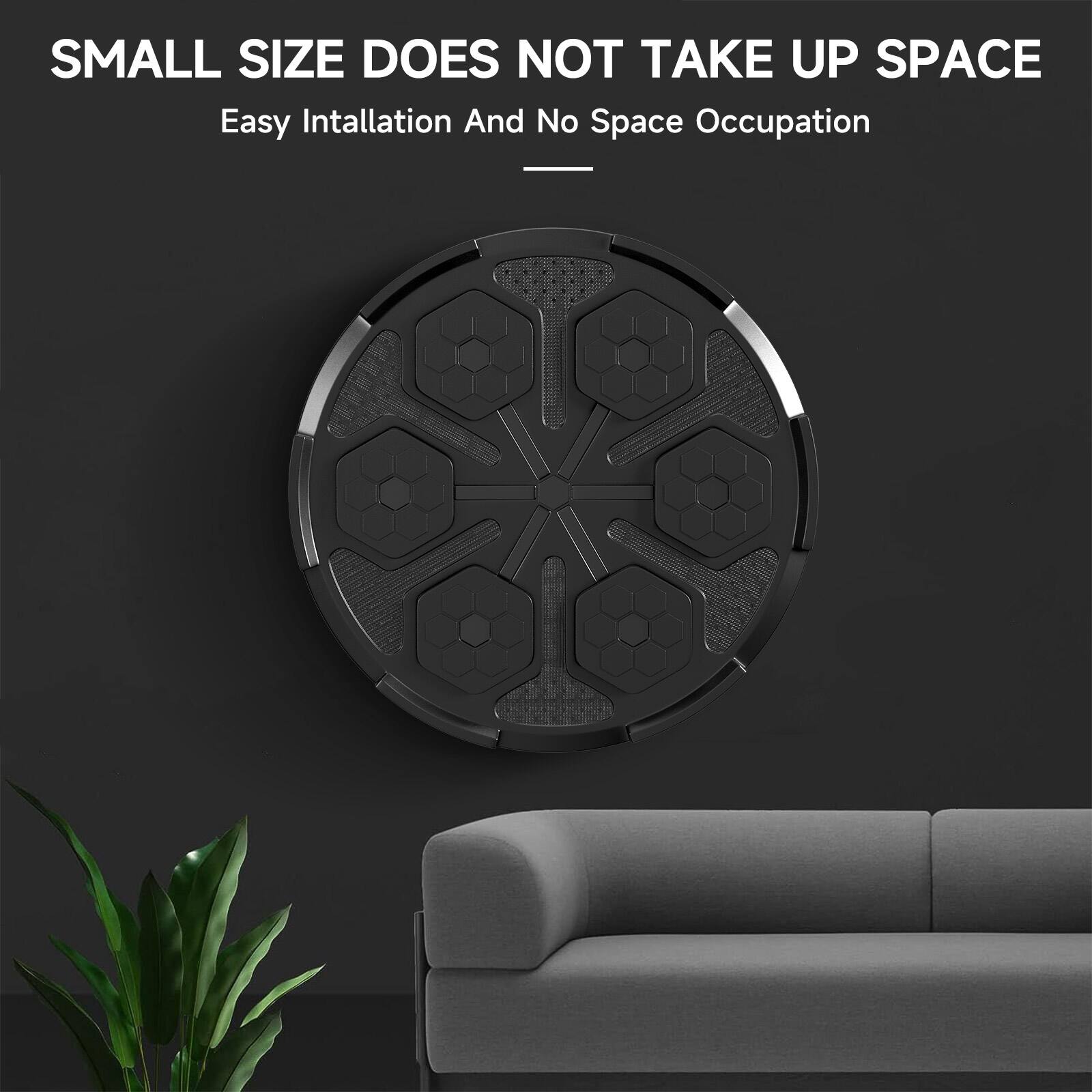 SMALL SIZE DOES NOT TAKE UP SPACE  
Easy Installation And No Space Occupation
