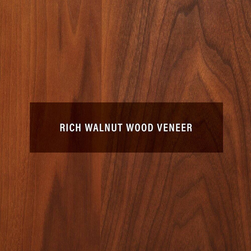RICH WALNUT WOOD VENEER