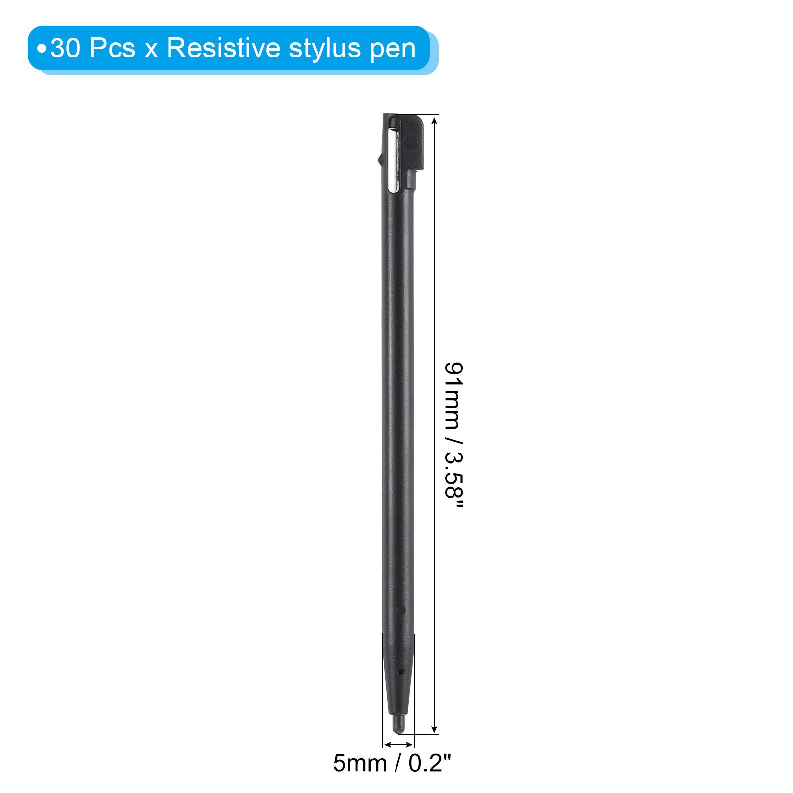 30 Pcs x Resistive stylus pen  
91mm / 3.58"  
5mm / 0.2"