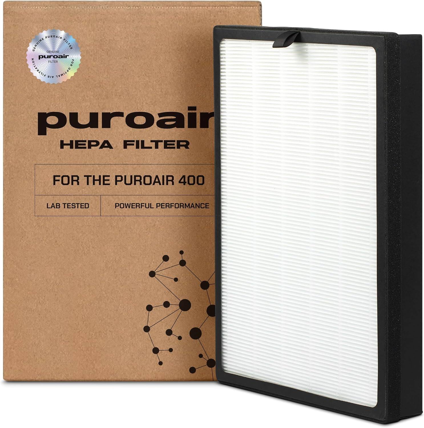 PUROAIR DENUINE GENUINE FILTED puroair FILTER FOR FILTRATION AIR OPTIMAL puroair HEPA FILTER FOR THE PUROAIR 400 LAB TESTED POWERFUL PERFORMANCE