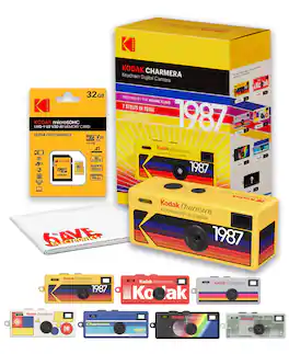 Kodak - Charmera Keychain Digital Camera, Pocket Retro Camera for Travel + More
