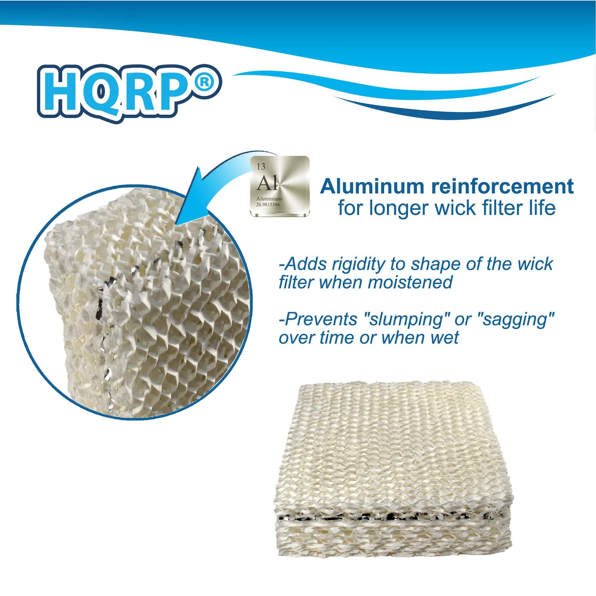 HQRP®

Aluminum reinforcement for longer wick filter life

- Adds rigidity to shape of the wick filter when moistened
- Prevents "slumping" or "sagging" over time or when wet