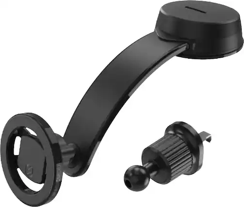 Front. Scosche - Scosche MS Flex Window/Dash/Vent Mount - Black.