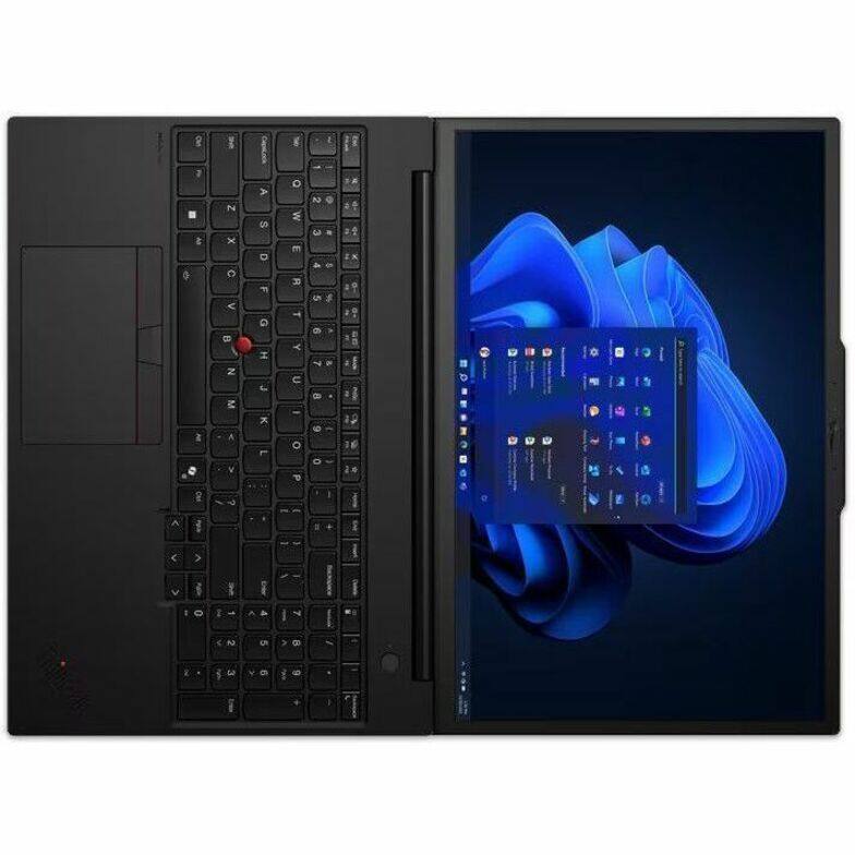 Alt View 5. Lenovo - Lenovo ThinkPad P16s Gen 3 21KS0023US 16" Touchscreen Mobile Workstation - WUXGA - Intel Core Ultra 7 155H - 16 GB - 512 - Black.