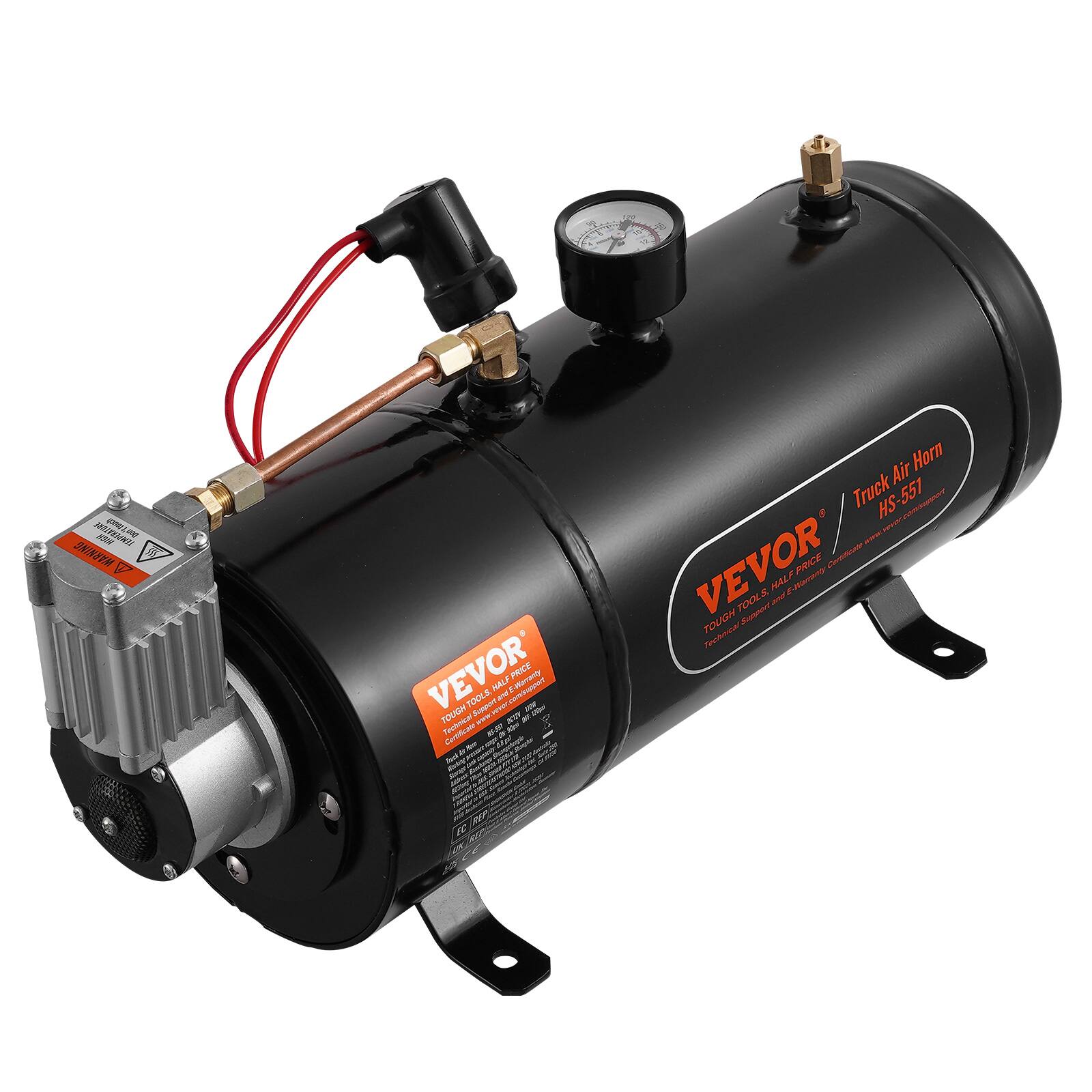 VEVOR TOUGH TOOLS HALF PRICE  
Truck Air Horn HS-551