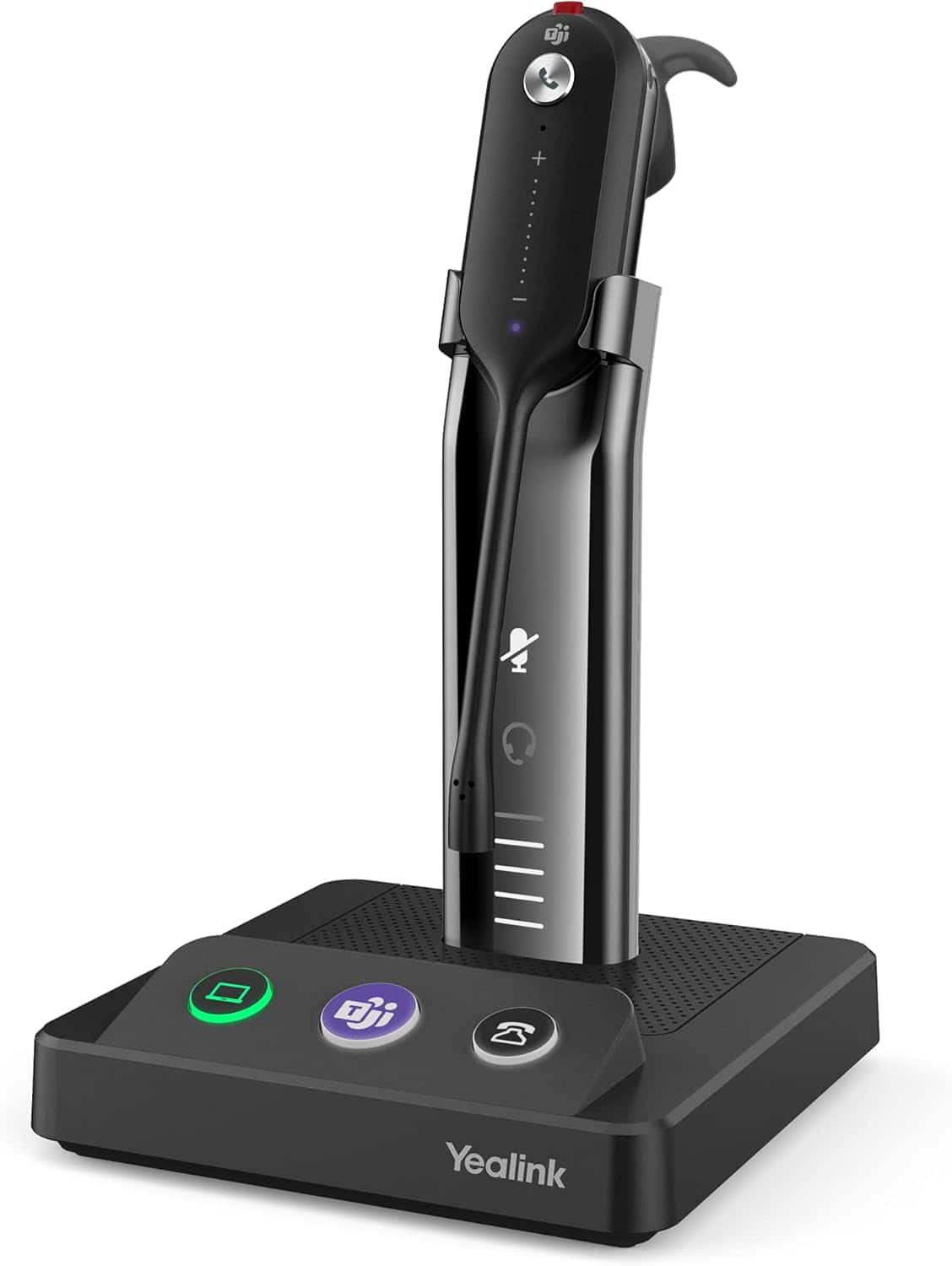 Yealink - 1308004 WH63 Teams Headset Noise Cancelling for Computer PC Laptop Teams Certified Headset