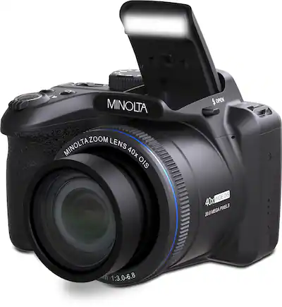 Minolta ProShot MN40Z Megapixel Bridge Camera with 40x