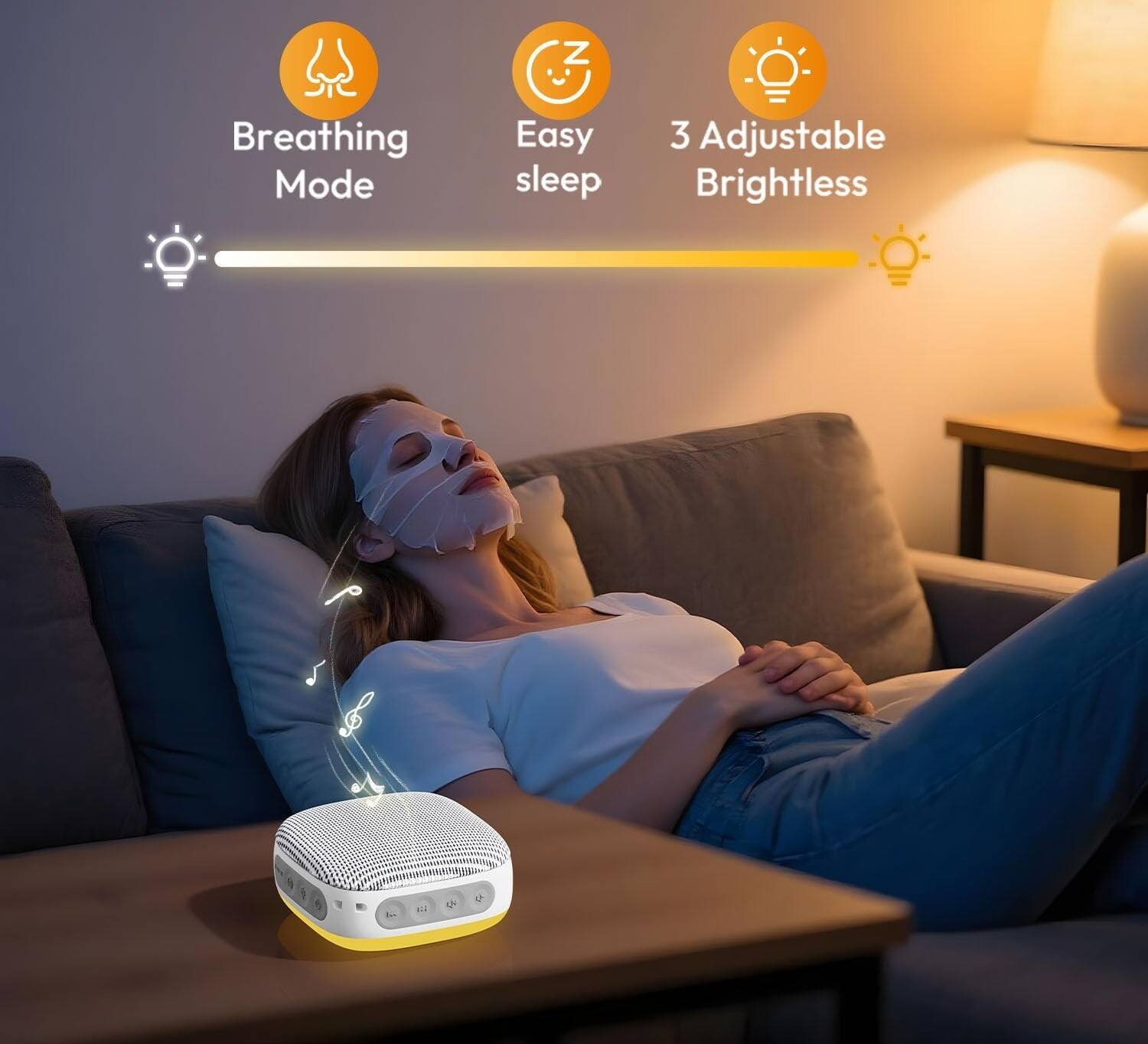 Breathing Mode  
Easy sleep  
3 Adjustable Brightless