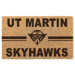 Jardine - Tennessee-Martin Skyhawks 18" x 30" Team Logo Doormat - Brown
