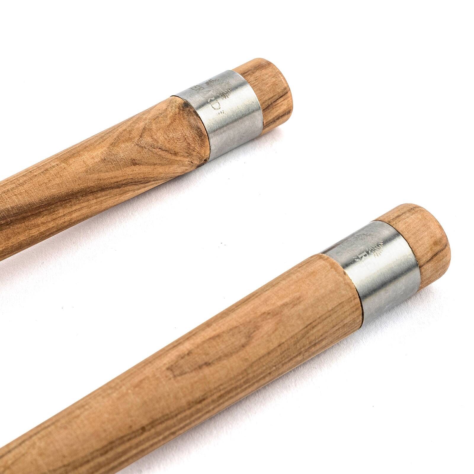 Alt View 4. Berard - France Olive Wood Handcrafted 2 Piece Salad Server Set - Brown.