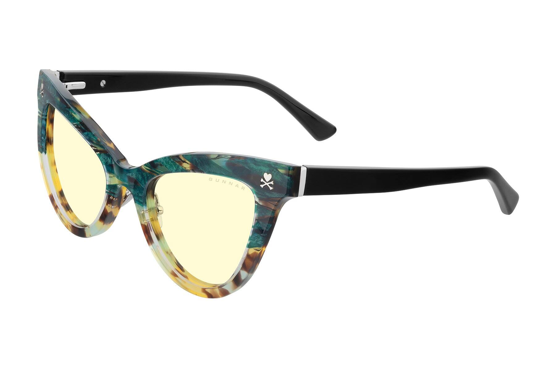 Alt View 4. GUNNAR - GUNNAR Computer Glasses  - tokidoki SANDy, Green Cactus, Clear Lens - Blue Light Blocking, Relieve Dry Eye, Anti Glare - Green Cactus.