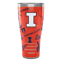 Tervis - Illinois Fighting Illini 30oz. Swag Tumbler With Slider Lid - Multicolor