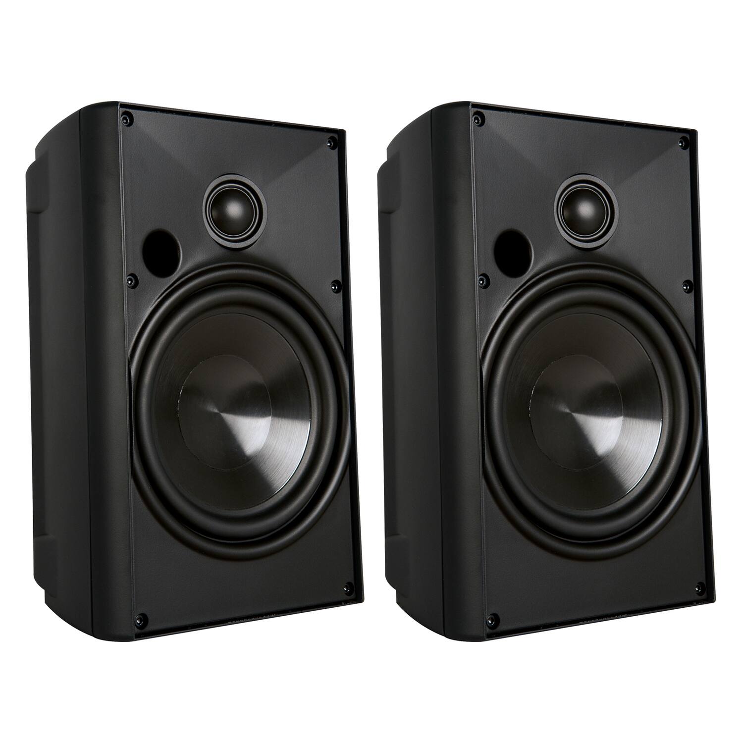 Front. Proficient Audio - Proficient Audio Aw650blk Aw650 150-watt 6.5-in. Indoor/outdoor Speaker Set (black) - black.