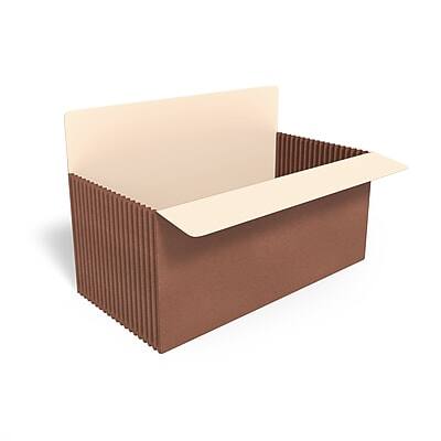 Alt View 2. Staples - Reinforced File Pocket, 7" Expansion, Letter Size, Brown, 5/Box - Brown.