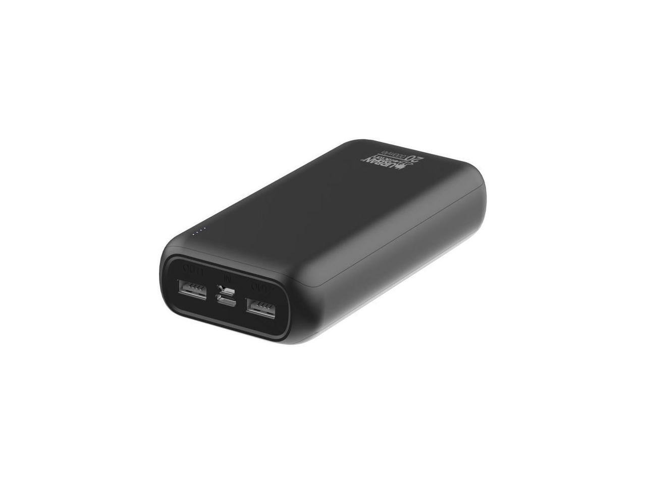 Urban Factory - JUICEE Max: 20.000 mAh Compact Battery UPB20UF - Black