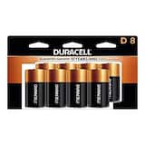 Duracell - Coppertop D Alkaline Batteries, 8/Pack