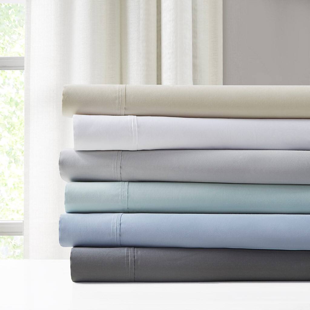 Alt View 3. Gracie Mills - Gracie Mills Reeve 1500 Thread Count 4-Piece Sheet Set - Blue.